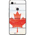 Canada Flag Light Wood Google Pixel 3 XL Skin